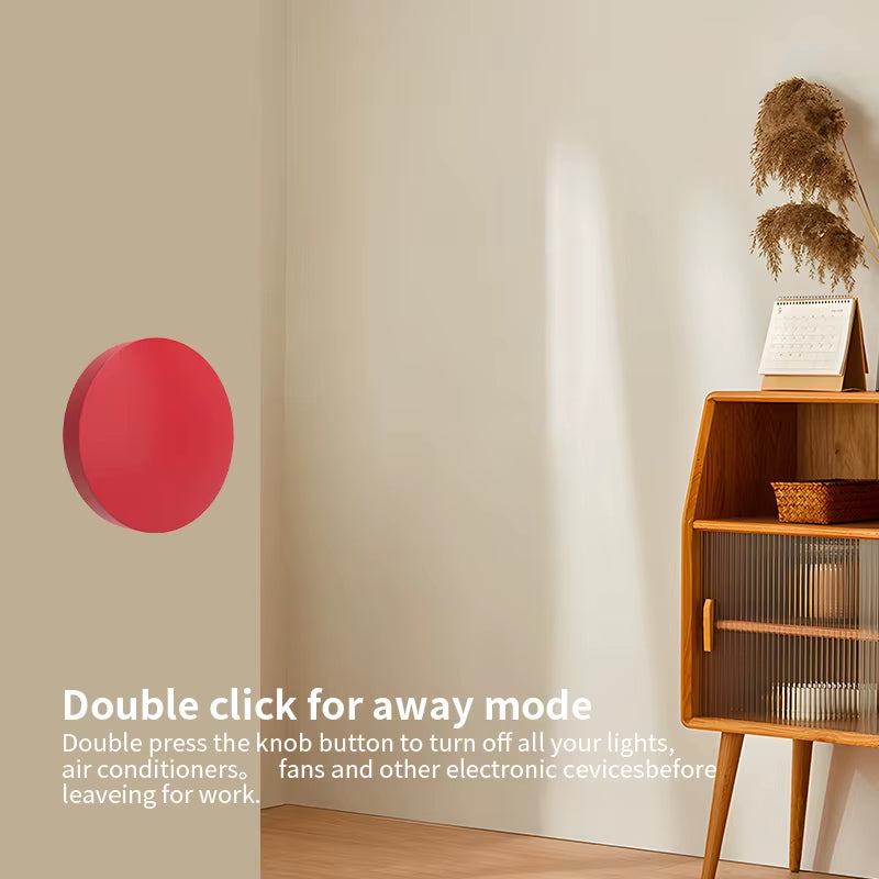 Tuya Zigbee Smart Wireless Button Switches Smart Life Intelligent Scene Linkage Switch Support Google Home Alexa Voice Control