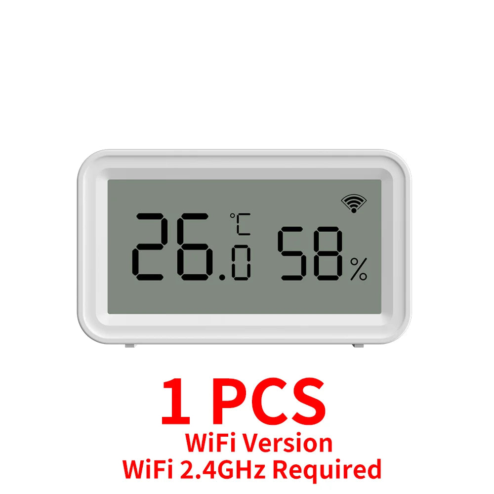 Tuya Zigbee Wifi Temperature and Humidity Sensor APP Remote Control Smartlife Work with Yandex Alexa