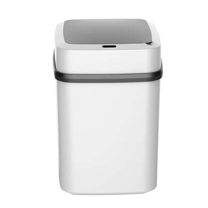 13L Smart Sensor Trash Can Fully Automatic Waterproof for Kitchen Living Room Household Bathroom Toilet Garbage Bin