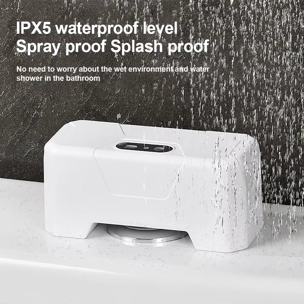 Touchless Smart Toilet Flush Automatic Toilet Flush Button Intelligent Infrared Sensor Waterproof On-Touch Flush Switch for Home