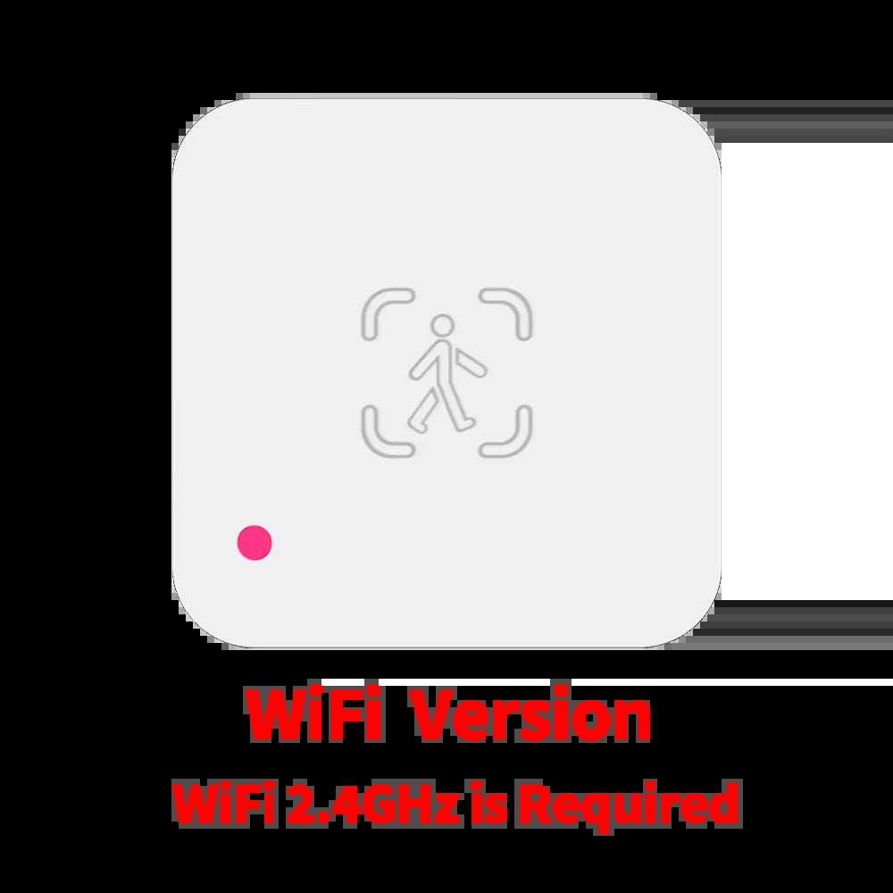 Tuya Zigbee Wifi Human Presence Sensor Mmwave Radar Detector with Luminance Sensor for Smart Home Smart Life Replace PIR Sensor