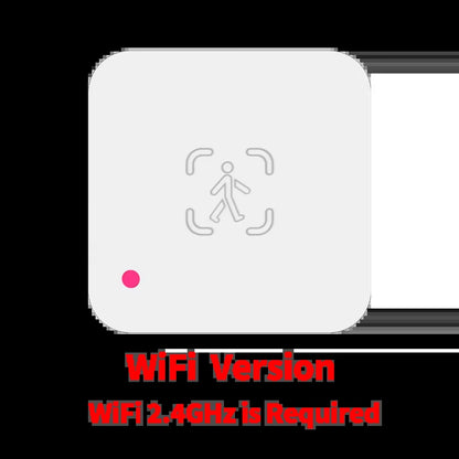 Tuya Zigbee Wifi Human Presence Sensor Mmwave Radar Detector with Luminance Sensor for Smart Home Smart Life Replace PIR Sensor