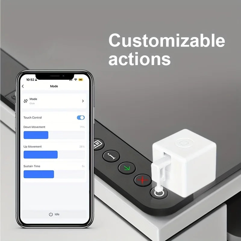 New Zigbee Smart Fingerbot plus Switch Button Pusher Touch Arms Fingerbot Tuya Smart Life Control Work with Alexa Google Alice