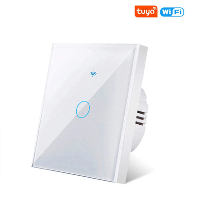 Tuya Smart Life Light Switch Wifi Touch Sensor Smart Switch App Remote Control No Neutral Wire 110V 220V for Alexa Google Home